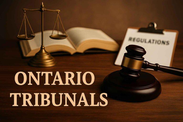 Ontario Tribunals and Regulatory Bodies